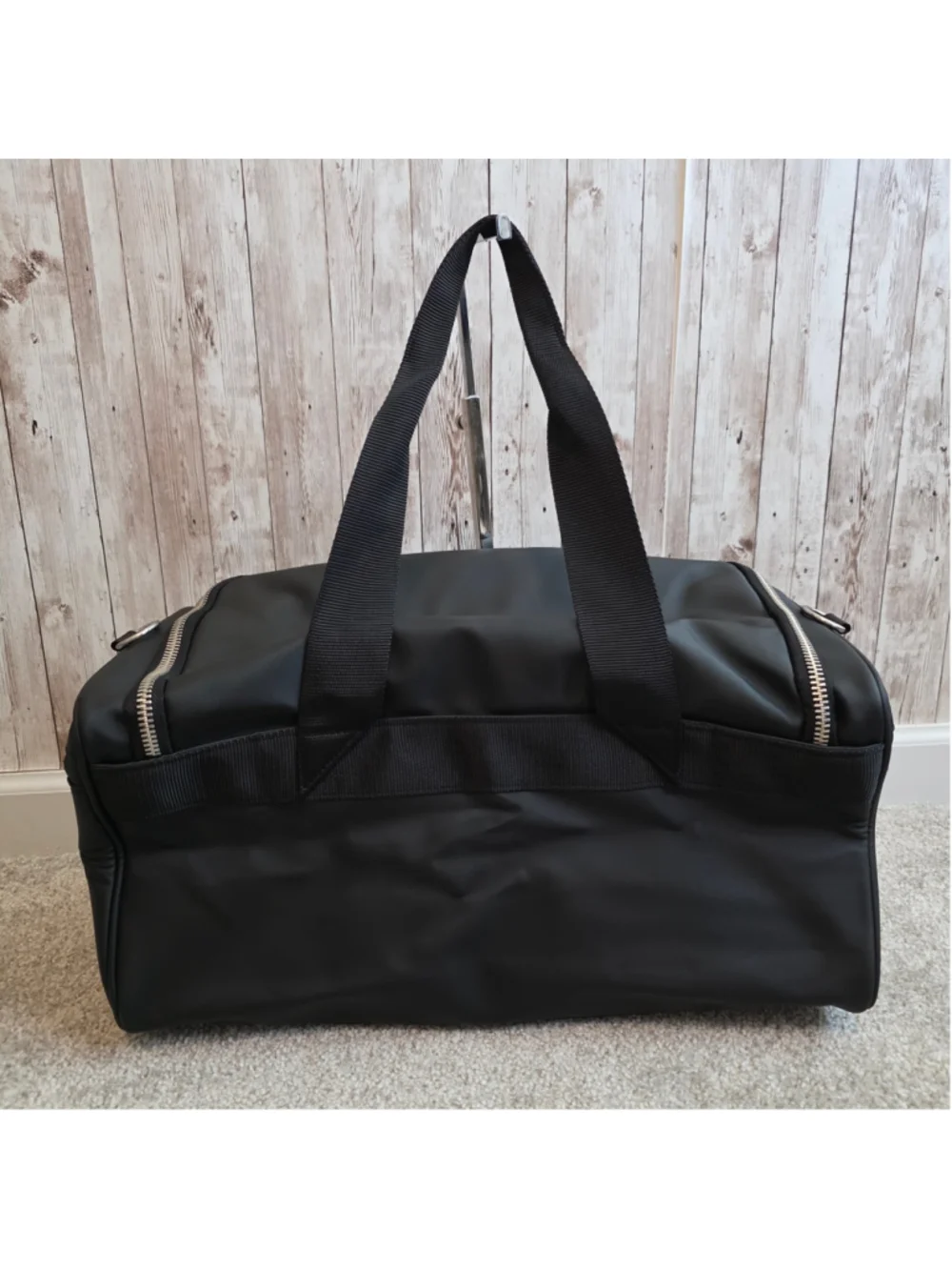 Men's Versace Fragrances Black Duffel Bag NWOT